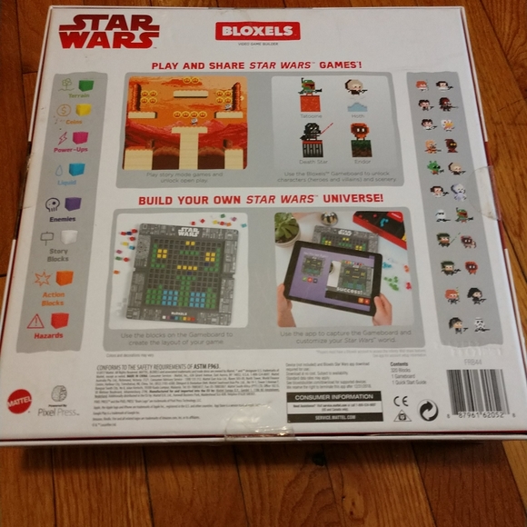 Bloxels Star Wars Build Your Own Video Game Disney - Picture 2 of 2